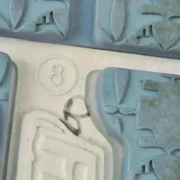 WOMENS FLORAL FLOATERS , blue and white Size 8 - Picture 11 of 12